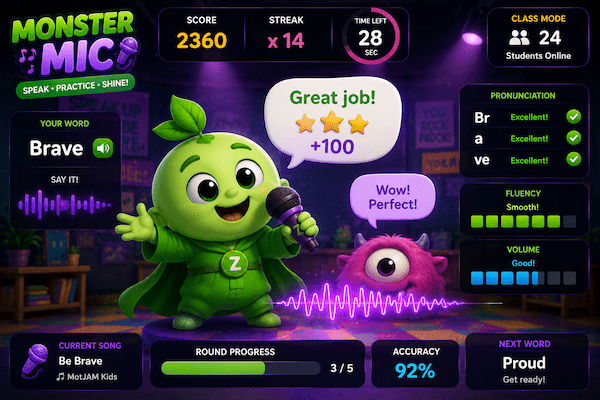 Monster Mic gameplay screenshot